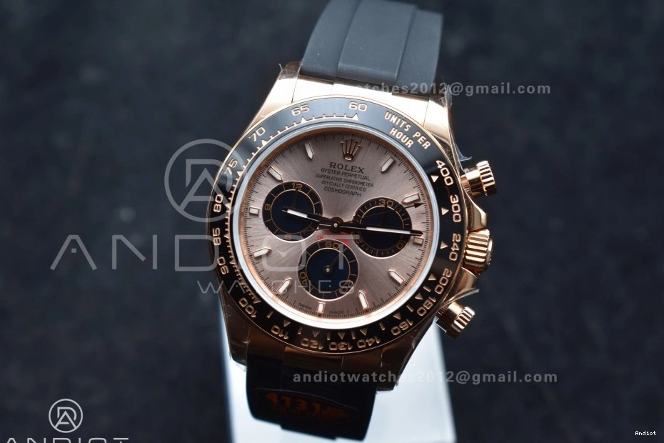 Strap SH4131 QF Daytona Best Edition Dial (Weighted) TravelReady RG 802 1:1 Oysterflex V6 126515 Black on 0730